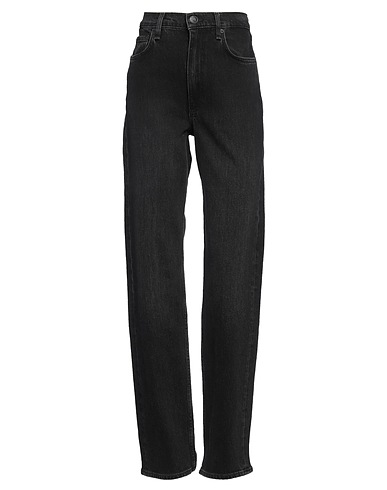 RAG & BONE Denim pants Black 99% Cotton, 1% Elastane