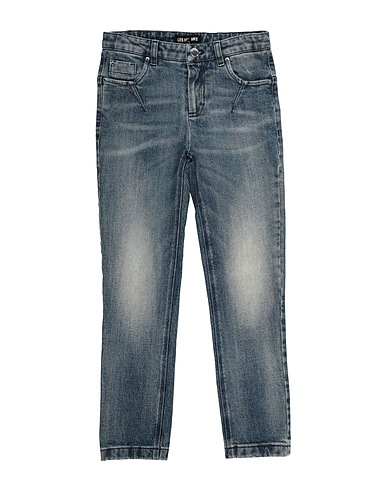 LES HOMMES Pantaloni jeans Blu 98% Cotone, 2% Elastan