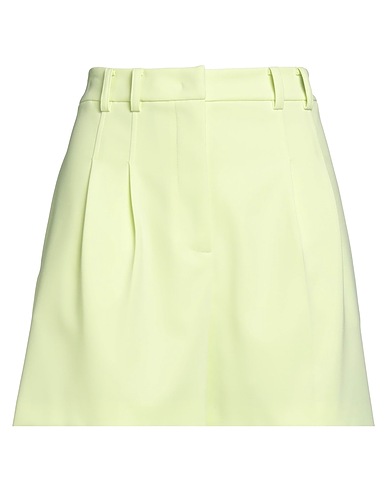 PATRIZIA PEPE Shorts & Bermuda Verde chiaro 97% Poliestere, 3% Elastan