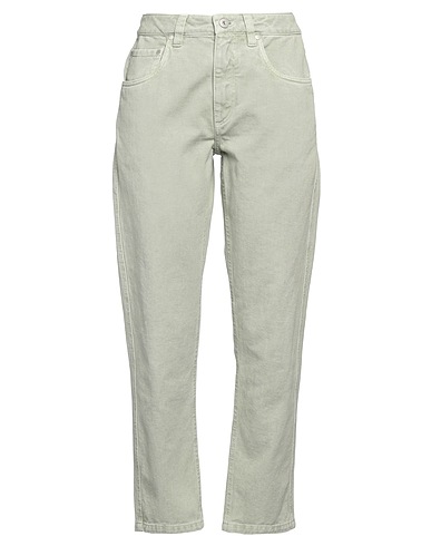 BRUNELLO CUCINELLI Casual trouser Sage green 100% Cotton