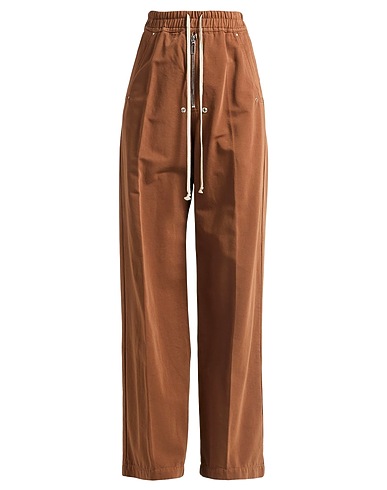 DRKSHDW by RICK OWENS Casual trouser Brown 100% Cotton