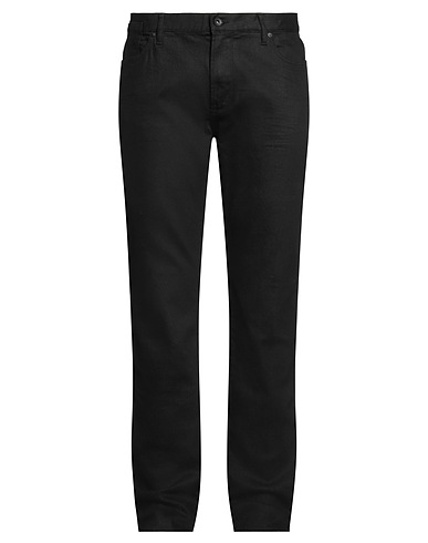 JOHN VARVATOS Denim trousers Black 98% Cotton, 2% Elastane