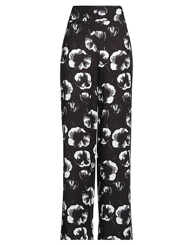 YES ZEE by ESSENZA Casual trouser Black 96% Polyester, 4% Elastane