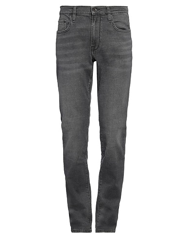 JOHN VARVATOS Denim pants Charcoal 85% Cotton, 14% Polyester, 1% Elastane
