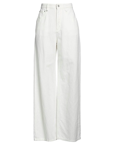BRUNELLO CUCINELLI Casual pants White 60% Cotton, 40% Linen