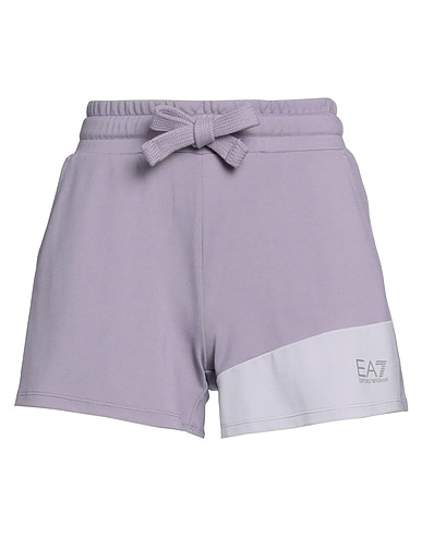 EA7 Shorts & Bermudas Lila 62% Viskose, 33% Polyamid, 5% Elastan