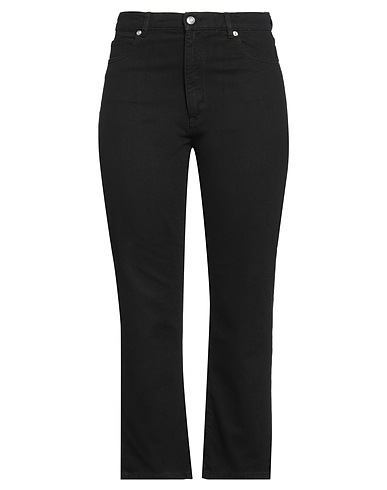 HUGO Denim trousers Black 52% Cotton, 36% Viscose, 12% Recycled polyester