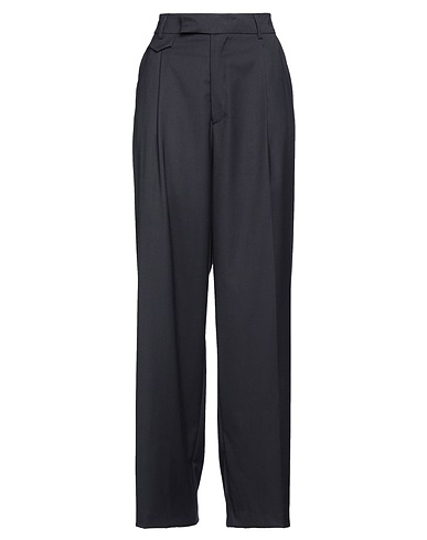 VICOLO Casual trouser Navy blue 62% Polyester, 35% Viscose, 3% Elastane