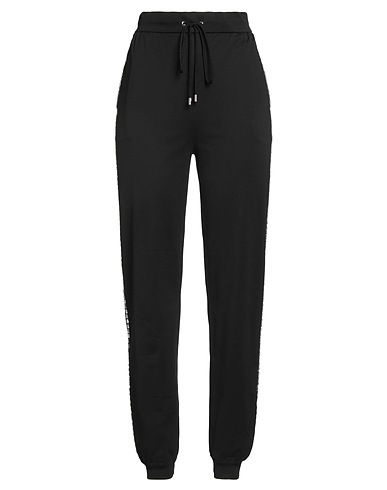 ALBERTA FERRETTI Casual trouser Black 100% Cotton