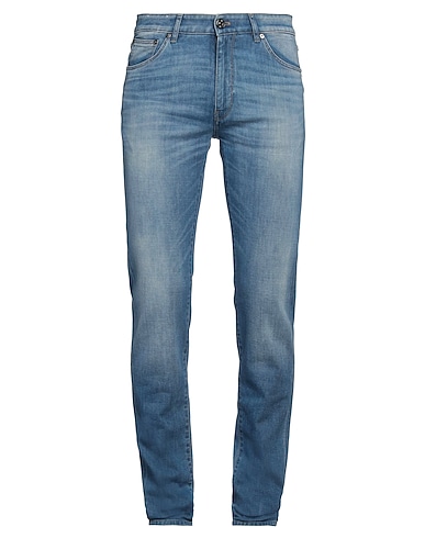 PT Torino Denim pants Blue 92% Cotton, 6% Elastomultiester, 2% Elastane