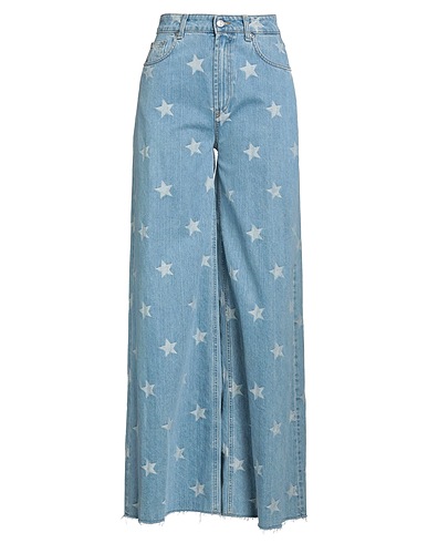 DEPARTMENT 5 Denim trousers Blue 100% Cotton