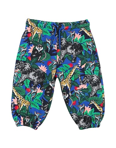 KENZO KIDS Pantalón Azul eléctrico 100% Algodón
