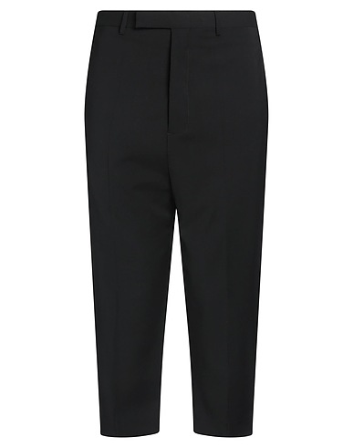 RICK OWENS Casual pants Black 100% Virgin Wool
