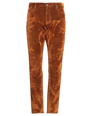 JOHN VARVATOS Casual pants Tan 97% Cotton, 3% Elastane