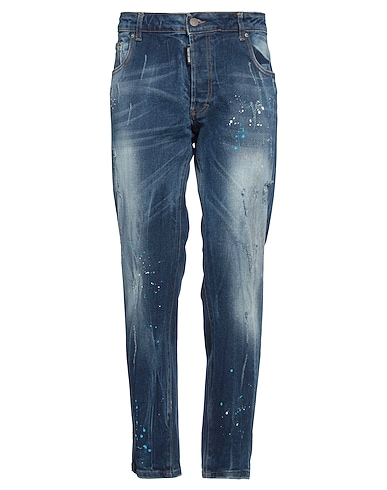 TAKESHY KUROSAWA Джинсовые брюки 98% Хлопок, 2% Эластан