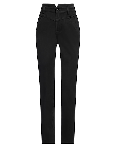MISS SIXTY Denim pants Black 33% Cotton, 31% Polyester, 18% Synthetic fibers, 13% Lyocell, 5% Cashmere