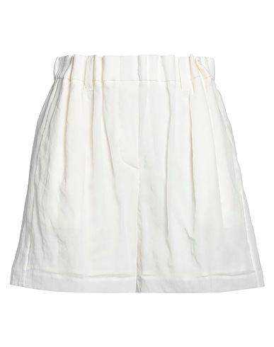 BRUNELLO CUCINELLI Shorts & Bermuda White 100% Cotton