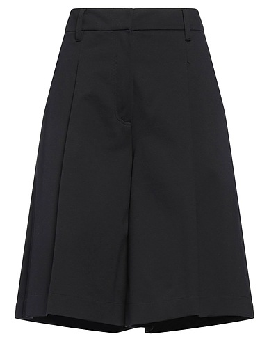 BRUNELLO CUCINELLI Shorts & Bermuda Black 65% Cotton, 29% Polyamide, 6% Elastane