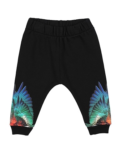 MARCELO BURLON Pantalone Nero 100% Cotone