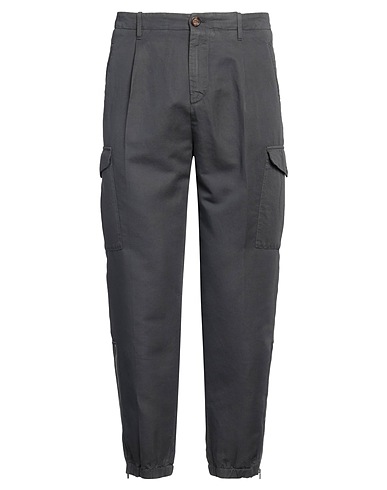 BRUNELLO CUCINELLI Casual pants Lead 54% Linen, 46% Cotton