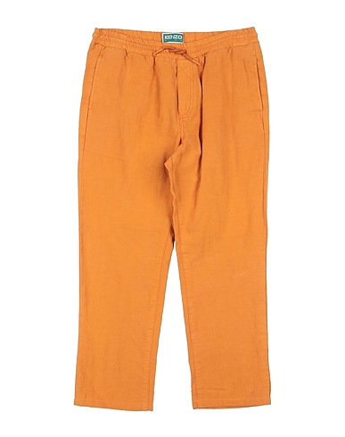 KENZO KIDS Casual παντελόνι Καμηλό 42% Lyocell, 36% Λινό, 22% Βαμβάκι