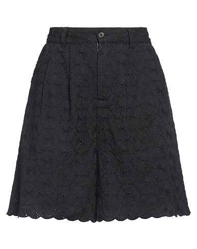PRINCESSE LODO Shorts & Bermuda Nero 100% Cotone