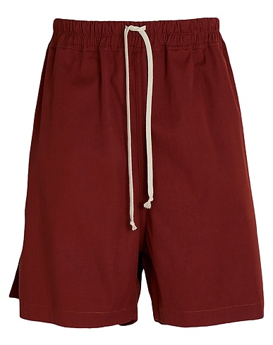 RICK OWENS Shorts & Bermuda Brick 97% Cotton, 3% Elastane