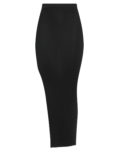 RICK OWENS Long skirt 97% Cashmere, 2% Polyamide, 1% Elastane