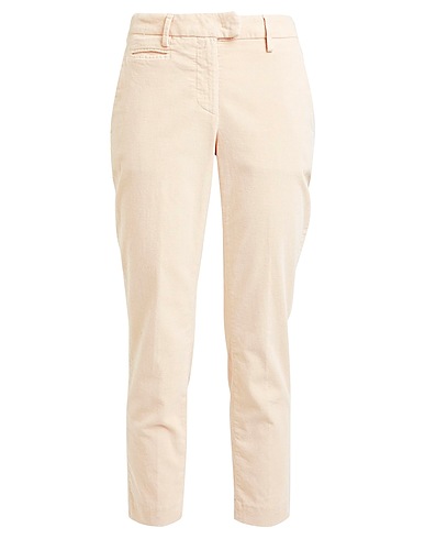 DONDUP Casual trouser Ivory 62% Cotton, 36% Lyocell, 2% Elastane