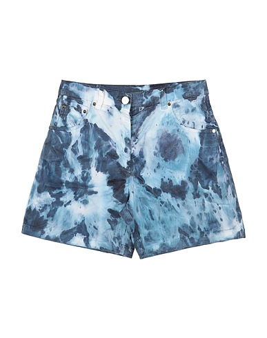 ELISABETTA FRANCHI Shorts & Bermuda Navy blue 97% Cotton, 3% Elastane