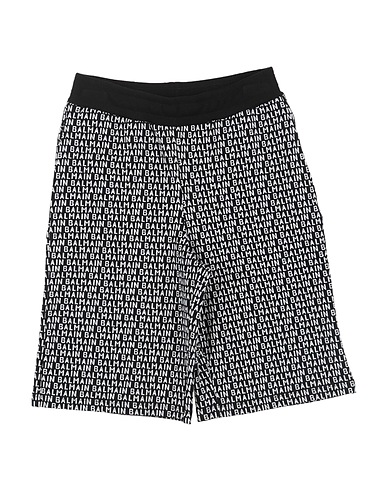 BALMAIN Shorts & Bermuda Black 94% Cotton, 6% Elastane