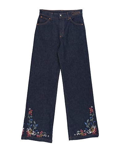CHLOÉ Denim trousers 88% Cotton, 11% Polyester, 1% Elastane