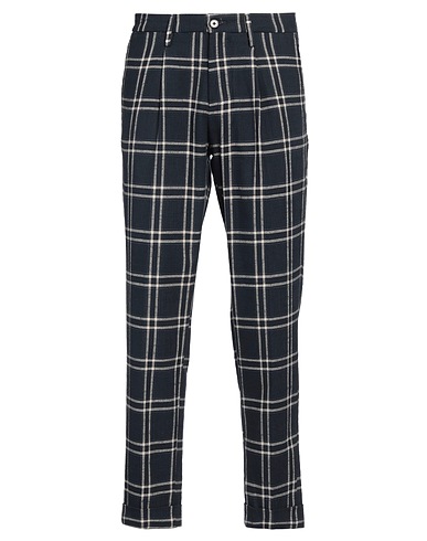 OUT/FIT Casual trouser Midnight blue 81% Cotton, 19% Polyester