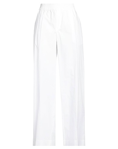 P.A.R.O.S.H. Casual pants White 100% Cotton