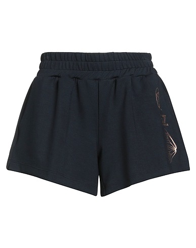 EA7 Shorts & Bermuda Navy blue 47% Polyester, 45% Modal, 8% Elastane