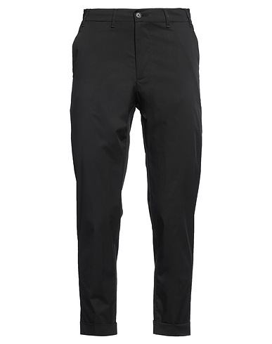 EREDI DEL DUCA Pantalone Nero 66% Cotone, 31% Poliammide, 3% Elastan