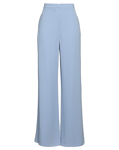 SARTORIA 74 Casual trouser Pastel blue 79% Acetate, 21% Viscose