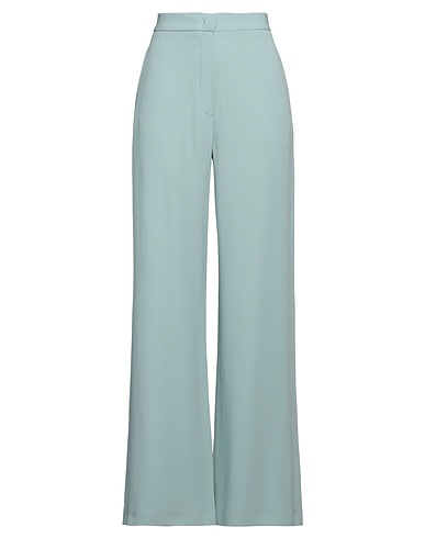 SARTORIA 74 Casual trouser Turquoise 79% Acetate, 21% Viscose