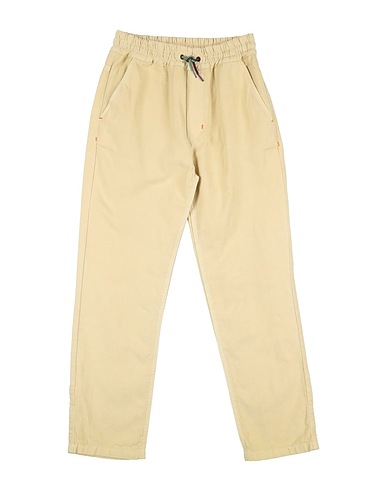 PAUL SMITH Casual trouser JUNIOR Beige 42% Lyocell, 36% Linen, 22% Cotton