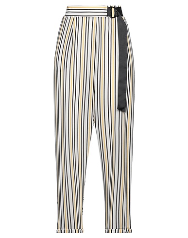 GIORGIA & JOHNS Casual pants BIANCO 100% Polyester