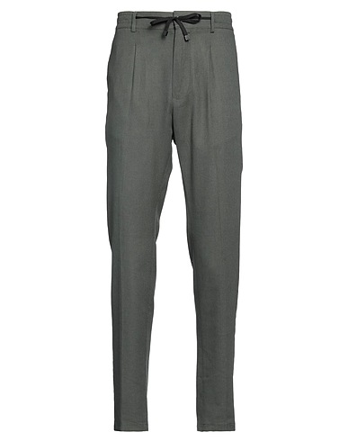 CRUNA Pantalone Verde militare 70% Viscosa, 30% Lino