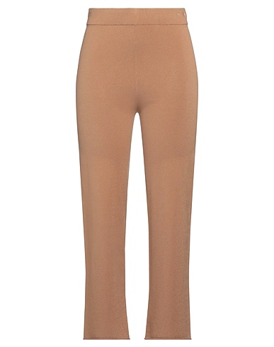 ARCHIVIO B Casual trouser Camel 70% Viscose, 30% Polyester