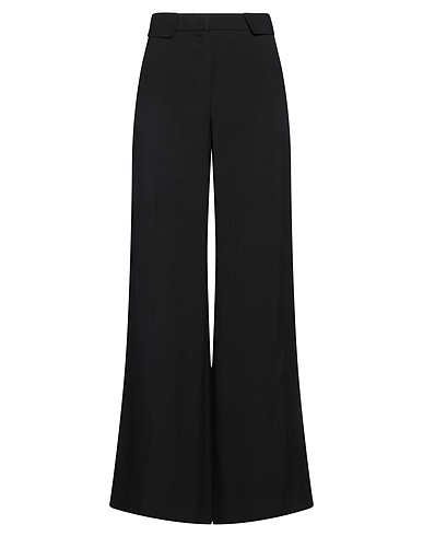THE ROW Casual trouser Black 99% Viscose, 1% Silk