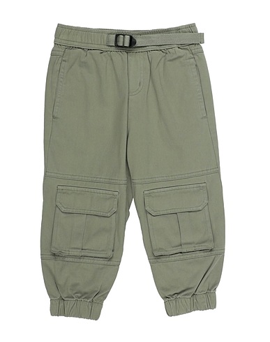 STELLA McCARTNEY KIDS Casual trouser Military green 100% Cotton