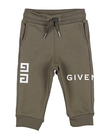 GIVENCHY Pantalón deportivo VERDE MILITARE 86% Algodón, 14% Poliéster
