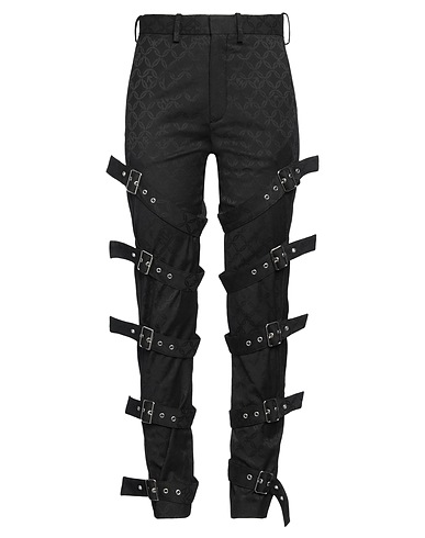 CHARLES JEFFREY LOVERBOY Pantalone Nero 63% Poliestere riciclato, 35% Viscosa, 2% Elastan