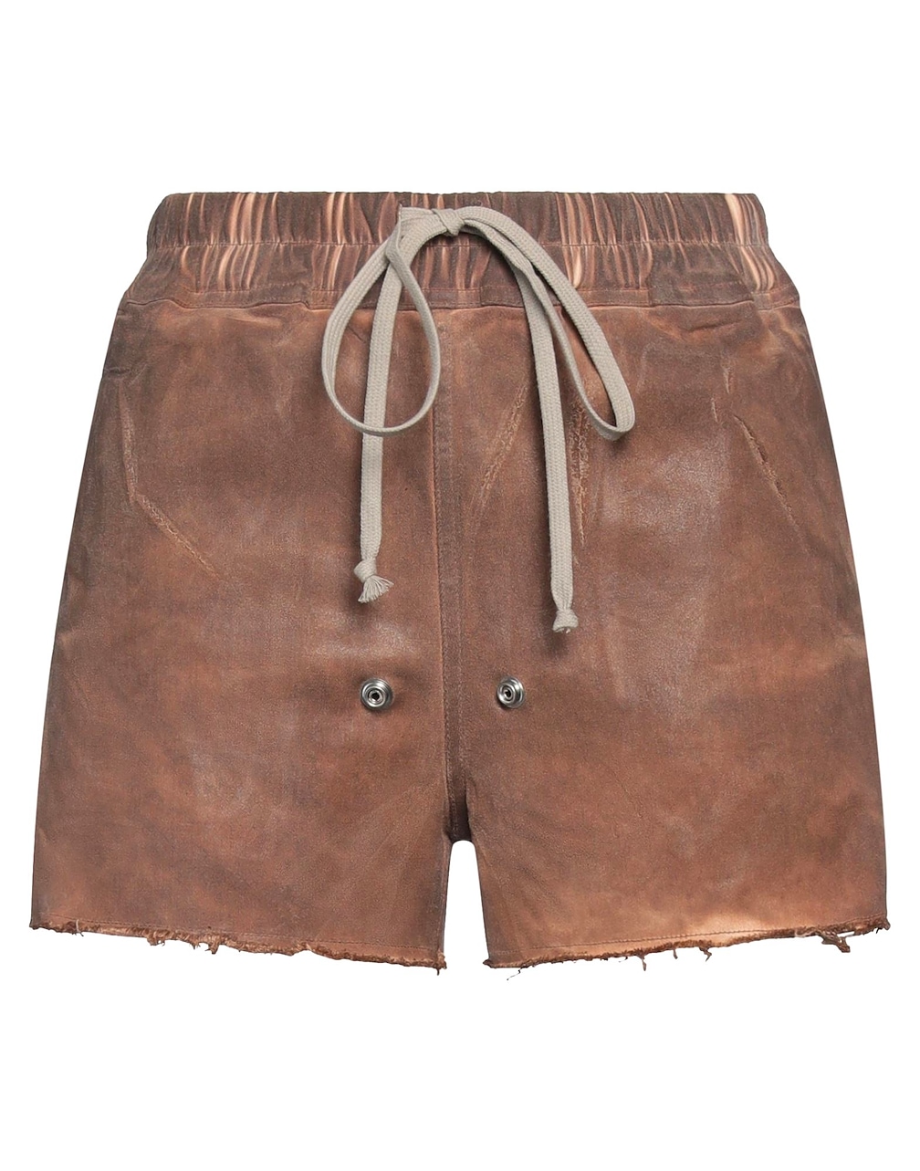 RICK OWENS - Denim shorts