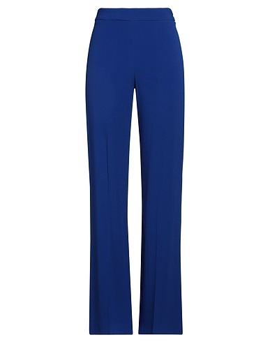 SARTORIA 74 Casual trouser Bright blue 79% Acetate, 21% Viscose