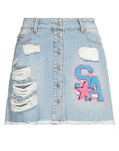 SHOPART Denim skirt 100% Cotton