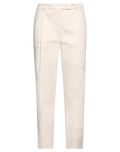 PESERICO Casual trouser Beige 98% Cotton, 2% Elastane